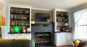 Fireplace Wall Built Ins Ana White
