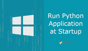 run python application at startup on