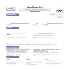 30 Real Fake Report Card Templates Homeschool High School