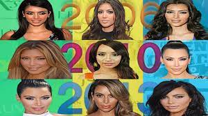kim kardashian makeup evolution 2006