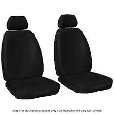 Single Row Custom Black Mesh Seat Cover