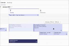 schedule a meeting in microsoft teams