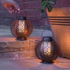 2 Pack Solar Power Led Realistic Flame