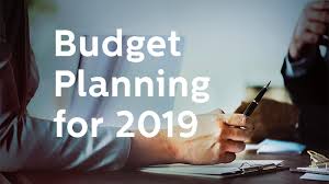 Budget Planning For 2019 Dowitcher Designs