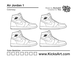 Transport , abstract , illustration , template , fashion , pattern , vintage , shape , arab , simple , draw , sign , shoe , frame , sketch , relax , travel , convenience , pencil , square , footwear , business , retro , intelligence , israel , modern , design , game , mens shoes , unique , set , brain , airplane , fun. Air Jordan 1 Coloring Pages Sneaker Coloring Pages Created By Kicksart