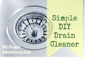 simple homemade drain cleaner my