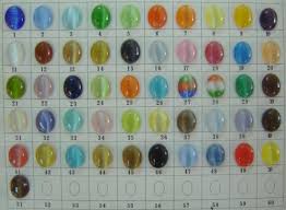 Chaning Gems Fty Products Color Chart