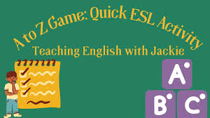 fun activities and games for kids esl