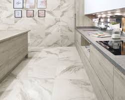Athens Silver Porcelain Marble Effect