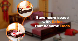 Save More Space With Sofas That Become Beds