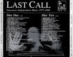 Last Call: Vancouver Independent Music, 1977-1988