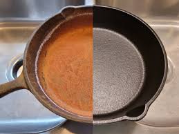 rusty cast iron how to re your