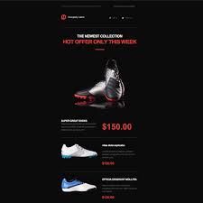 Free Shoes Responsive Email Newsletter Template