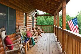 How To Furnish A Log Cabin Porch