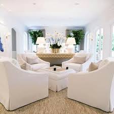 living room with separate seating areas