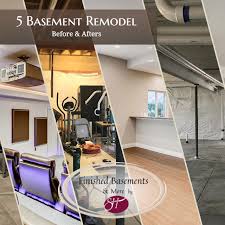 5 Basement Remodel Before Afters