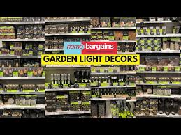 Home Bargains Garden Light Decors With
