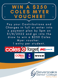 250 coles myer gift card