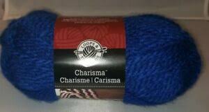 Details About Skein Ball Of Loops Threads Charisma Yarn Color 12 Royal Blue
