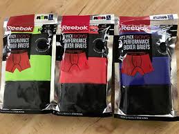 Reebok 3 Pack Boys Performance Training Boxer Briefs Nip S M Various Colors Ebay