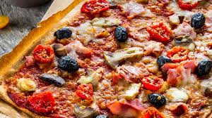 pizza tomates séchées mozzarella et