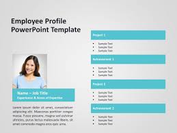 Employee Profile Powerpoint Template 4 Employee Profile
