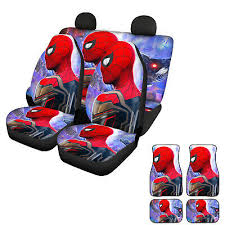 Spider Man Car Seat Cover Full Set Amp