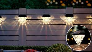 Solar Waterproof Garden Fence Lights
