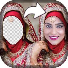 wedding hijab photo mone free face