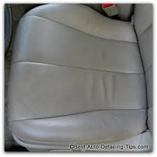 leather car seat cleaning breaking