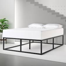 Black Pilato H45cm Steel Bed Base
