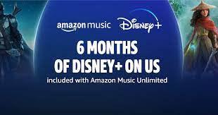 amazon is offering 6 months of disney