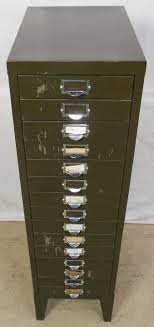 industrial metal tall multi drawer