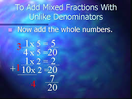 fraction x adding mixed numbers with