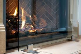 Glass Modern Fireplace Screens Doors