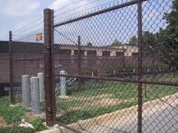 do chain link fence posts need to be
