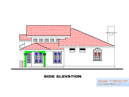 kerala single floor house plan 1270 sq ft