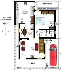 30 X 45 North Facing House Plans In