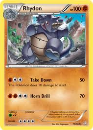 A brutal ramming attack delivered with a tough and impressive horn. Rhydon Xy Primal Clash Tcg Card Database Pokemon Com