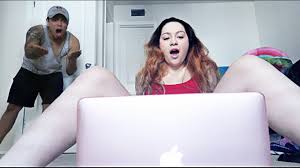 GIRLFRIEND WATCHING PORN PRANK YouTube