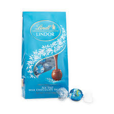 lindt lindor milk chocolate truffles with sea salt 5 1 oz 3 pack l002952 301 01012