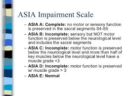 Image Result For Asia Spinal Cord Injury Scale For Dummies