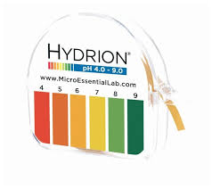 Micro Essential Lab Single Roll Hydrion Ph Test Paper With Chart