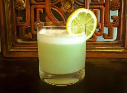 low carb peruvian pisco sour tail