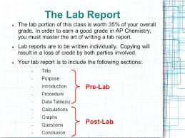 Chemistry lab report buy writing references apa style format