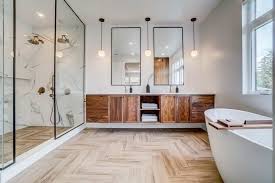 Bathroom vanity cabinets are available in all 150+ of our cabinet door styles and come with a limited lifetime. Why We Love Open Shelving In Bathroom Vanities Allthingshome Ca
