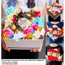 Schau dir angebote von ‪happy flower‬ auf ebay an. Ready Stock Ferrero Rocher Flower Box Happy Birthday Anniversary Gift Valentine Wife Dad Friends Girl Boy Shopee Malaysia
