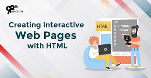 creating interactive web pages with
