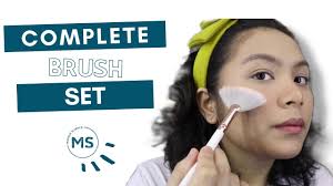 complete brush set makeup science
