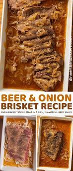 beer and onion brisket recipe dinner